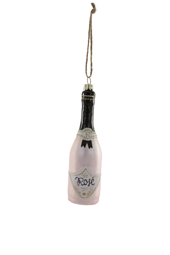 Bottle of Rosé Holiday Ornament