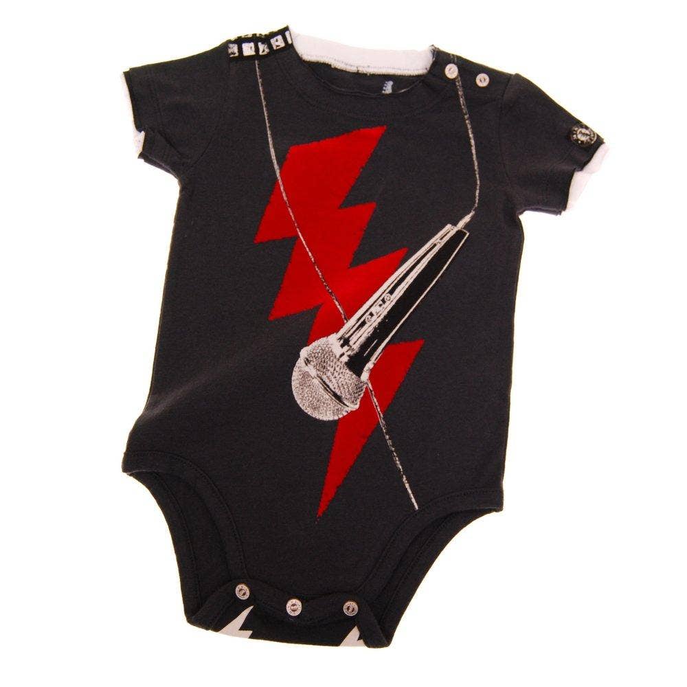 Rock The Mic Short Sleeve Bodysuit