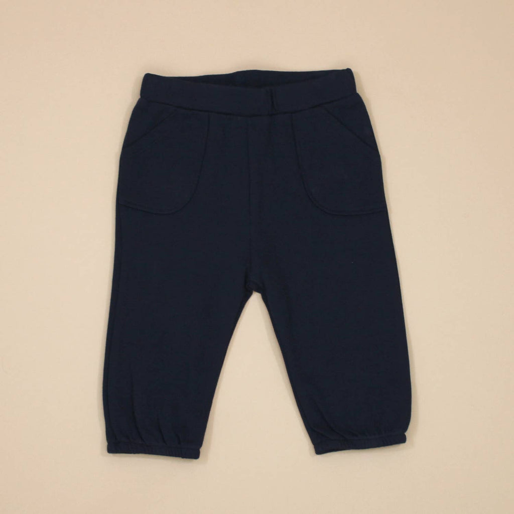 Organic Cotton Pocket Baby Pants - Pebble Print