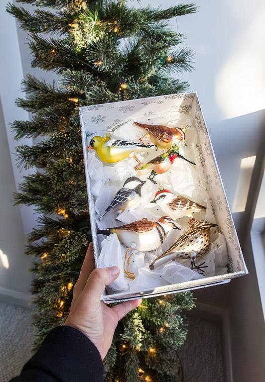 Goldfinch Holiday Ornament