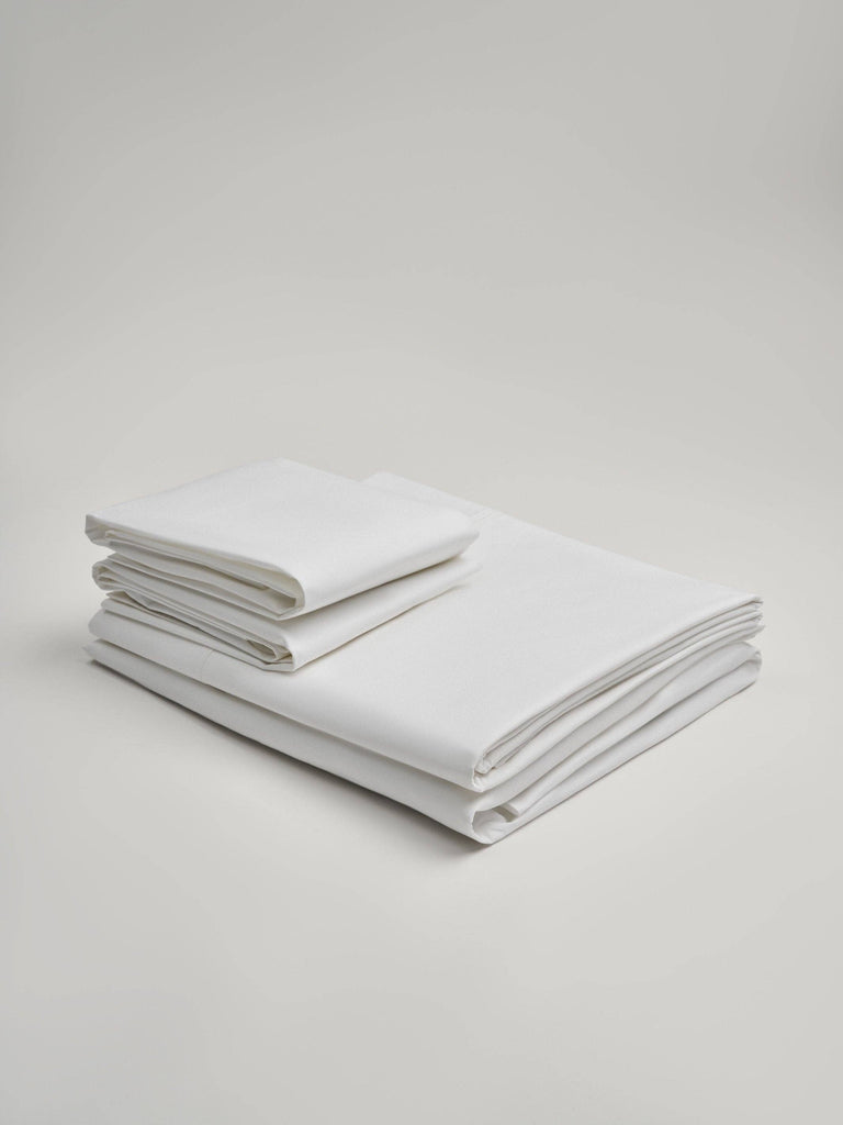 Organic and Fairtrade Cool + Crisp Cotton Bed Sheet Set