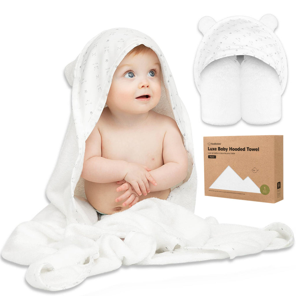 KeaBabies Luxe Baby Hooded Towel: Petite / KeaStory