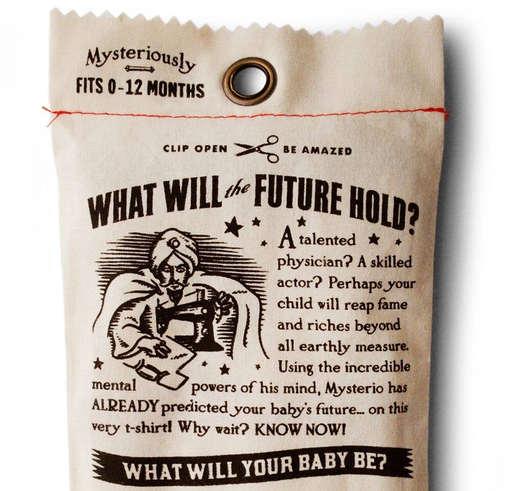 Mysterio's Future-Predicting Infant Tees