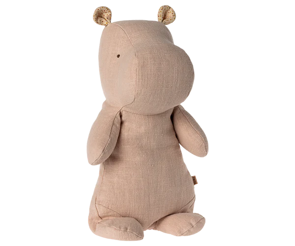 Safari Friends Medium Hippo | Light Rose