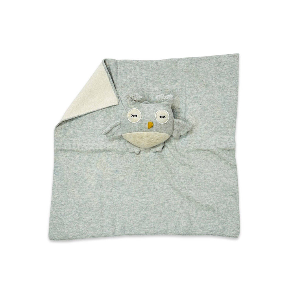 Owl - Organic Baby Lovey Security Blanket