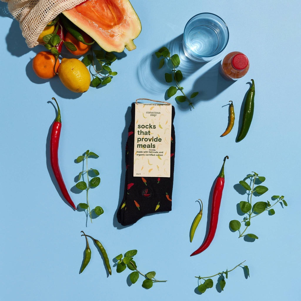 Socks that Provide Meals