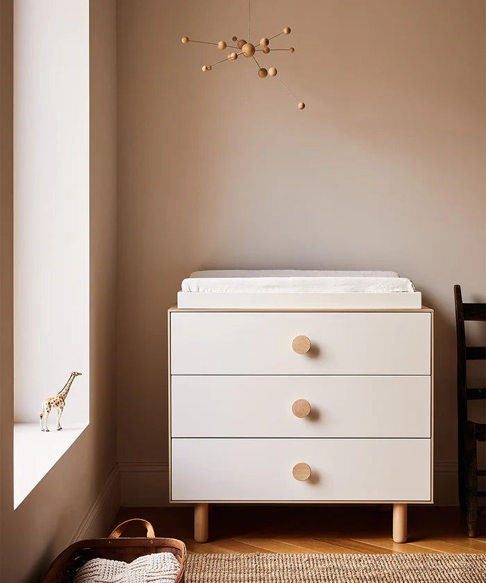 Moss Dot 3-Drawer Dresser