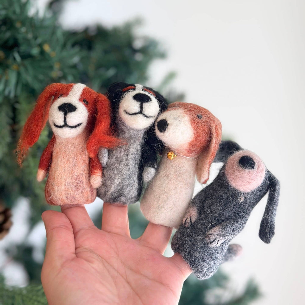 Doggy Finger Puppet - sold individually