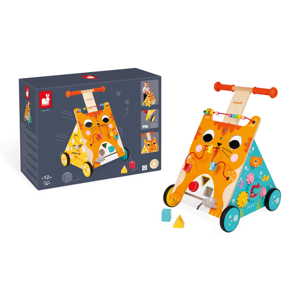 Multi-activities Cat Baby Walker