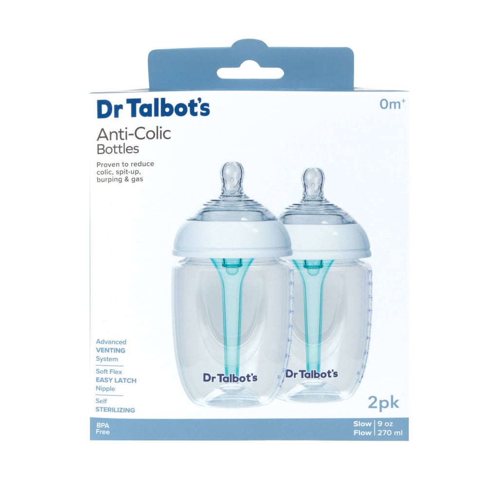 Dr. Talbot's 2 Pack Anti-Colic Bottles