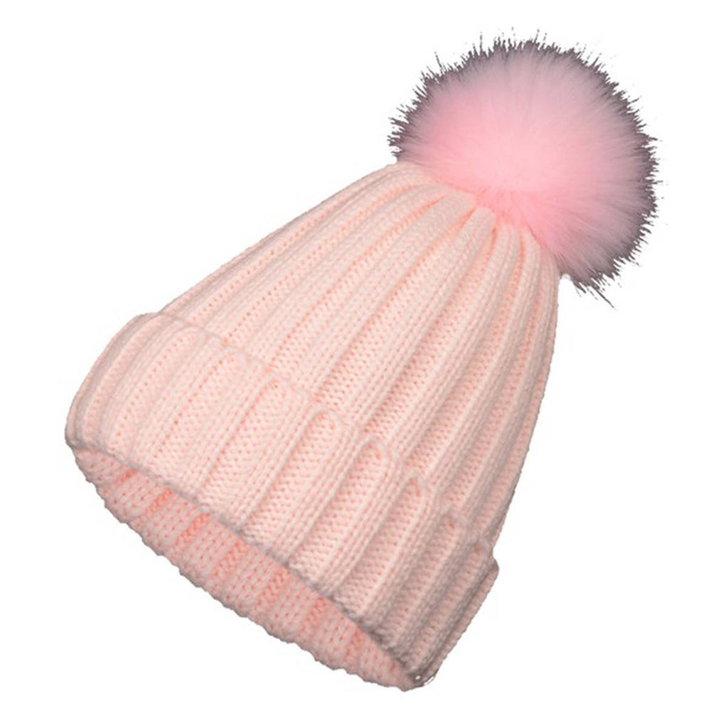 Pom Knit Beanie