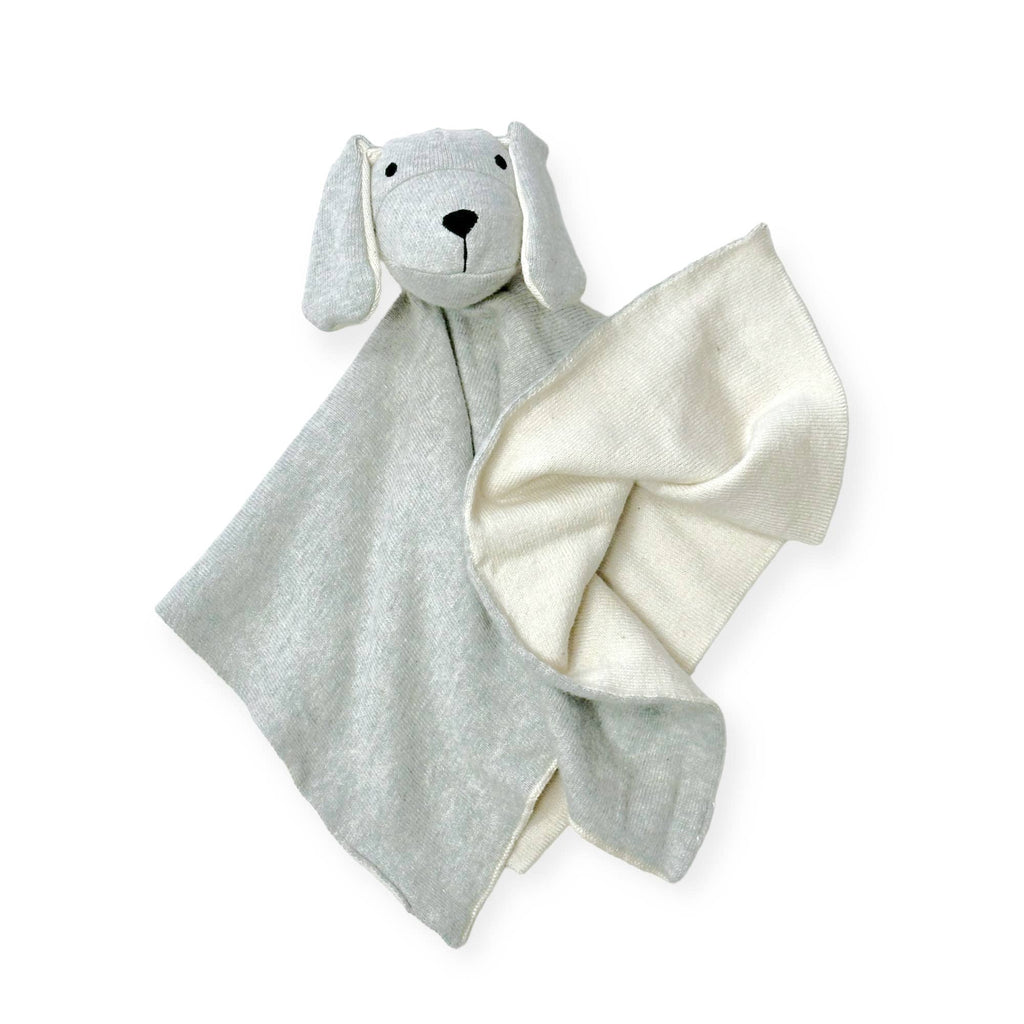 Puppy Dog - Organic Baby Lovey Security Blanket Cuddle Cloth: Natural