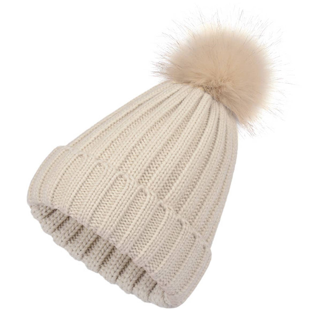 Pom Knit Beanie