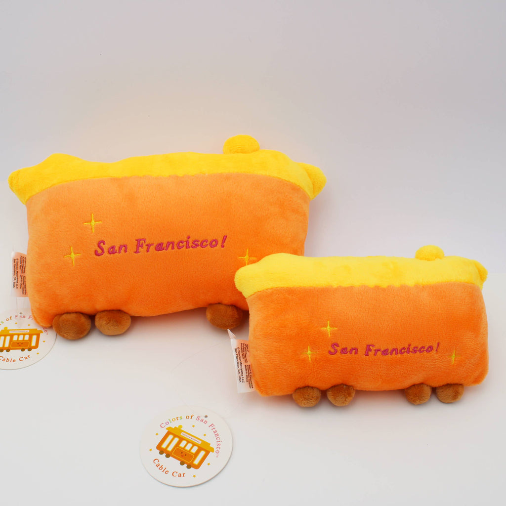 San Francisco Cable Car Plush Toy