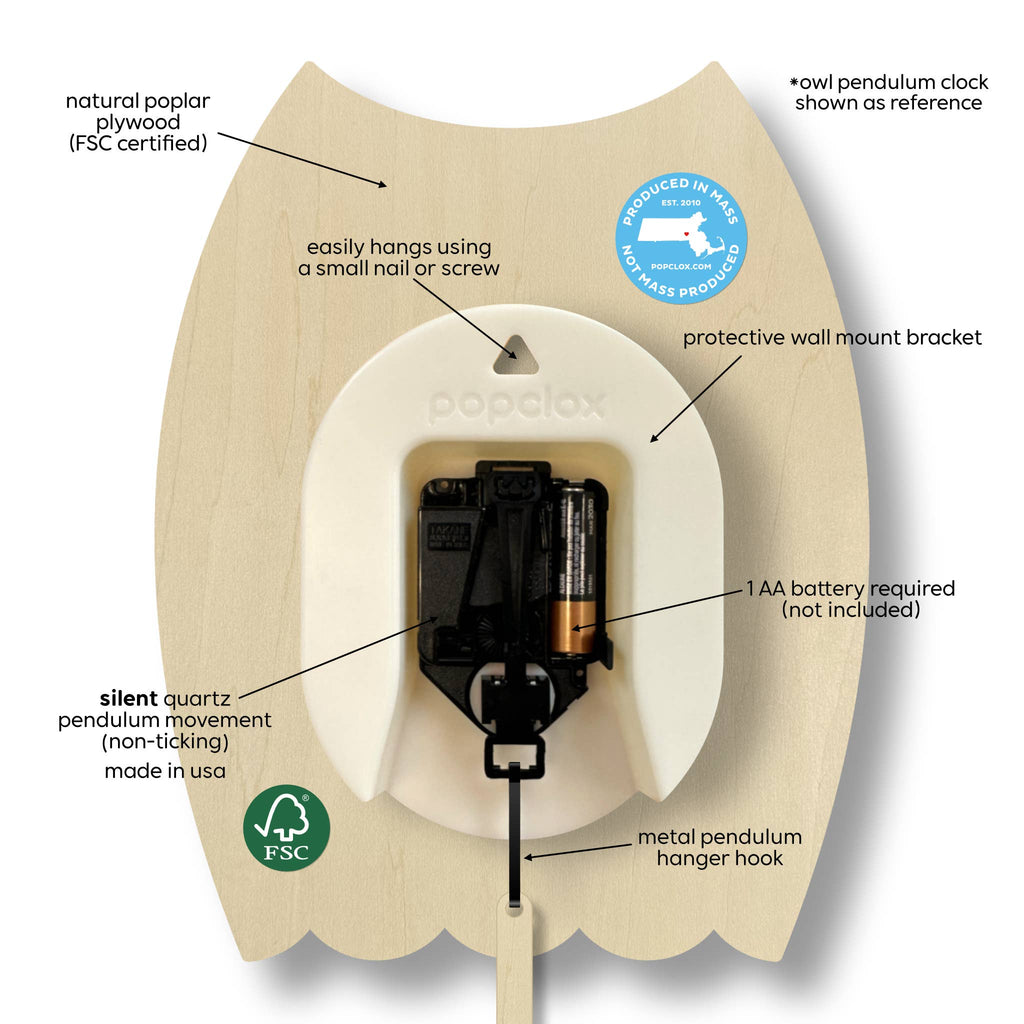 Football Pendulum Clock