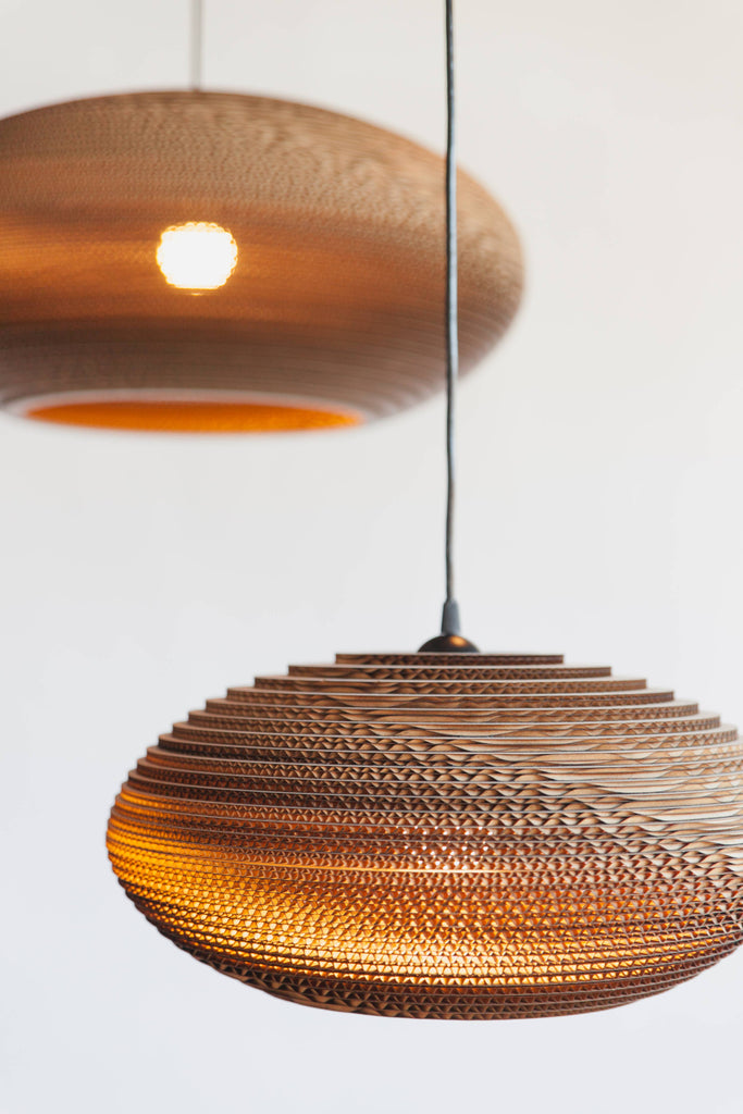 GrayPants Pendant Lights: Natural / Disc 20