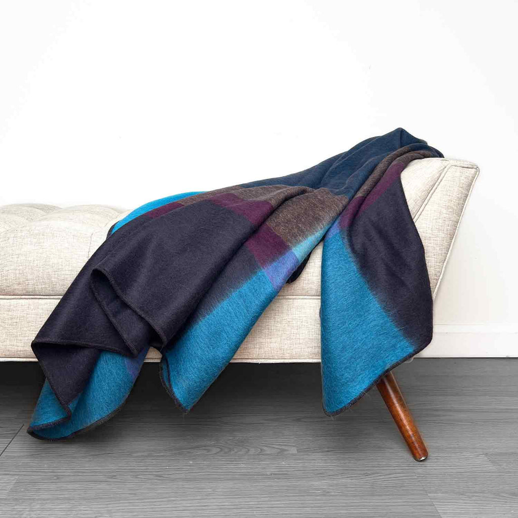 Alpaca Throw Blanket | Nightfall