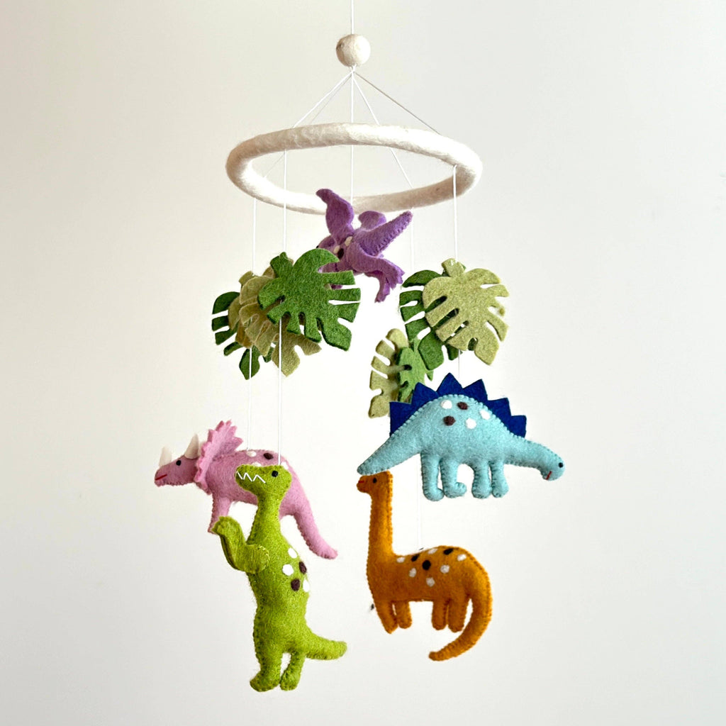 Felt Baby Mobile - Dinosaur