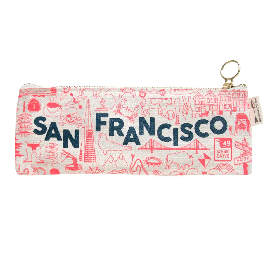 San Francisco Pencil Pouch