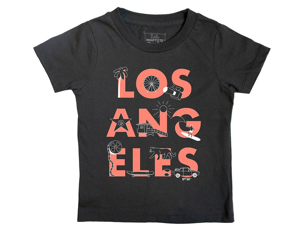 Los Angeles Font Toddler Tee: 2T