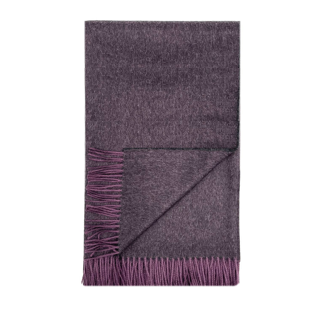 Baby Alpaca Scarf | Elderberry