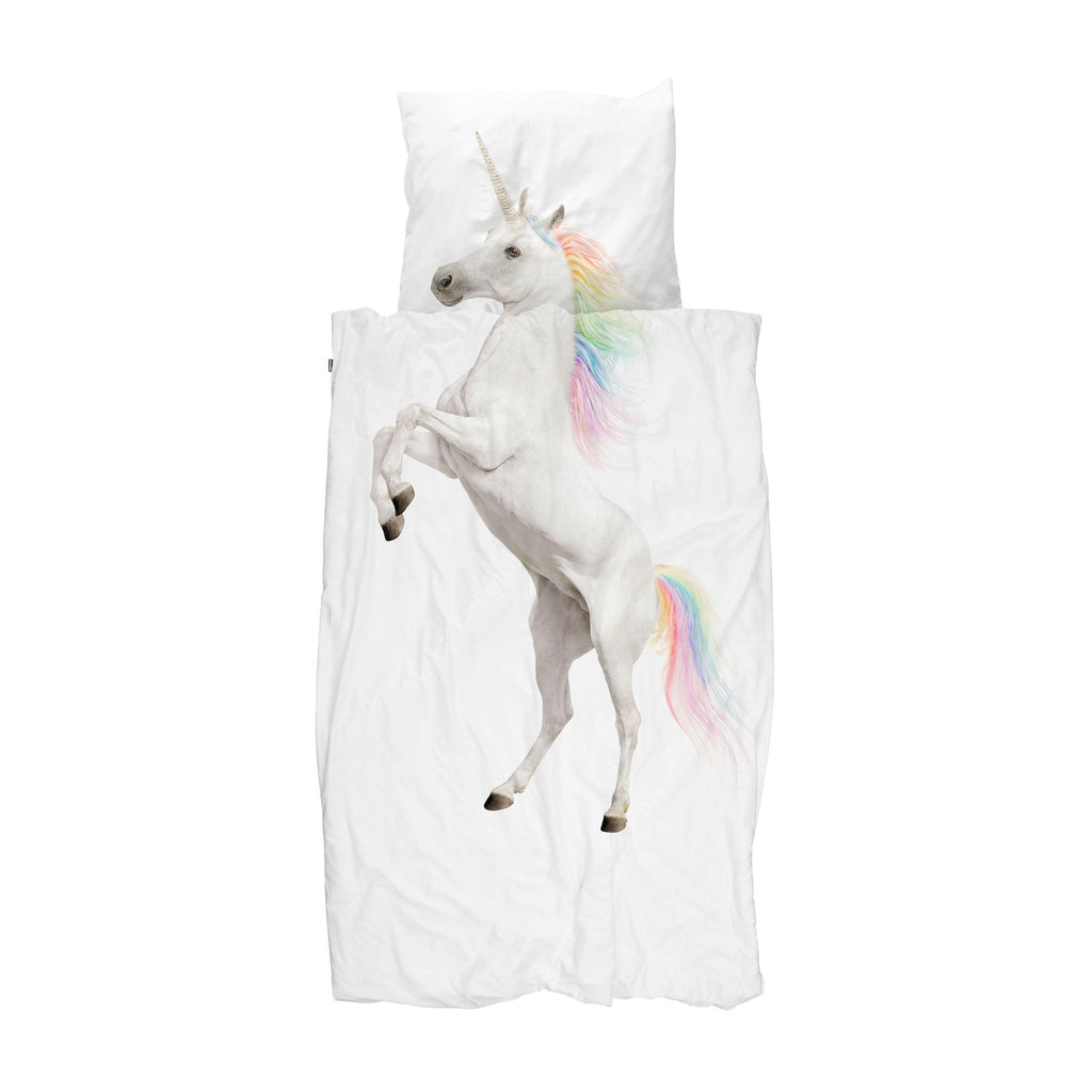 Unicorn duvet cover set: Twin (68" x 86" + 1 standard Pillowcase)