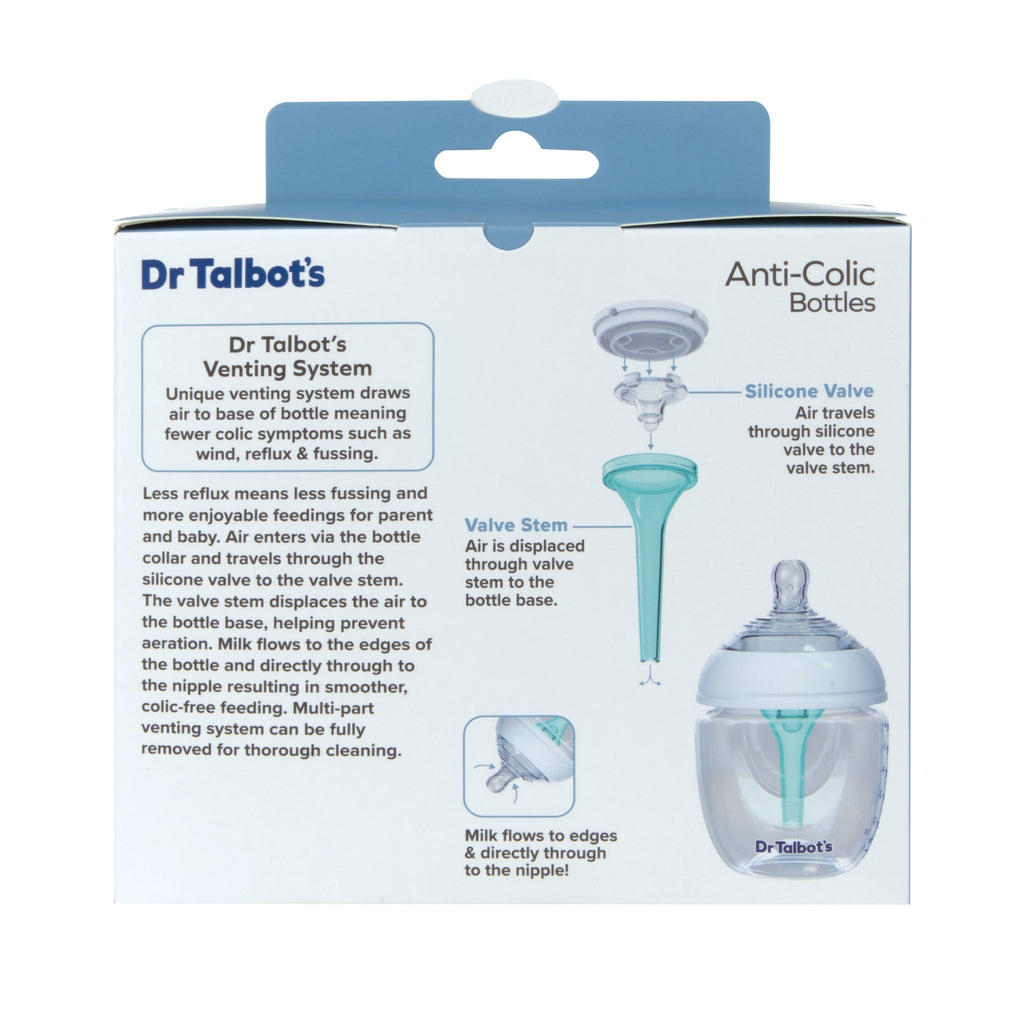 Dr. Talbot's 2 Pack Anti-Colic Bottles