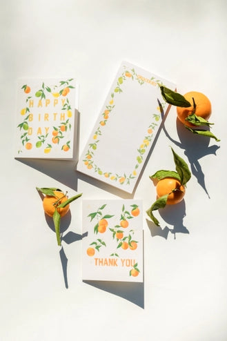 Citrus Birthday Card