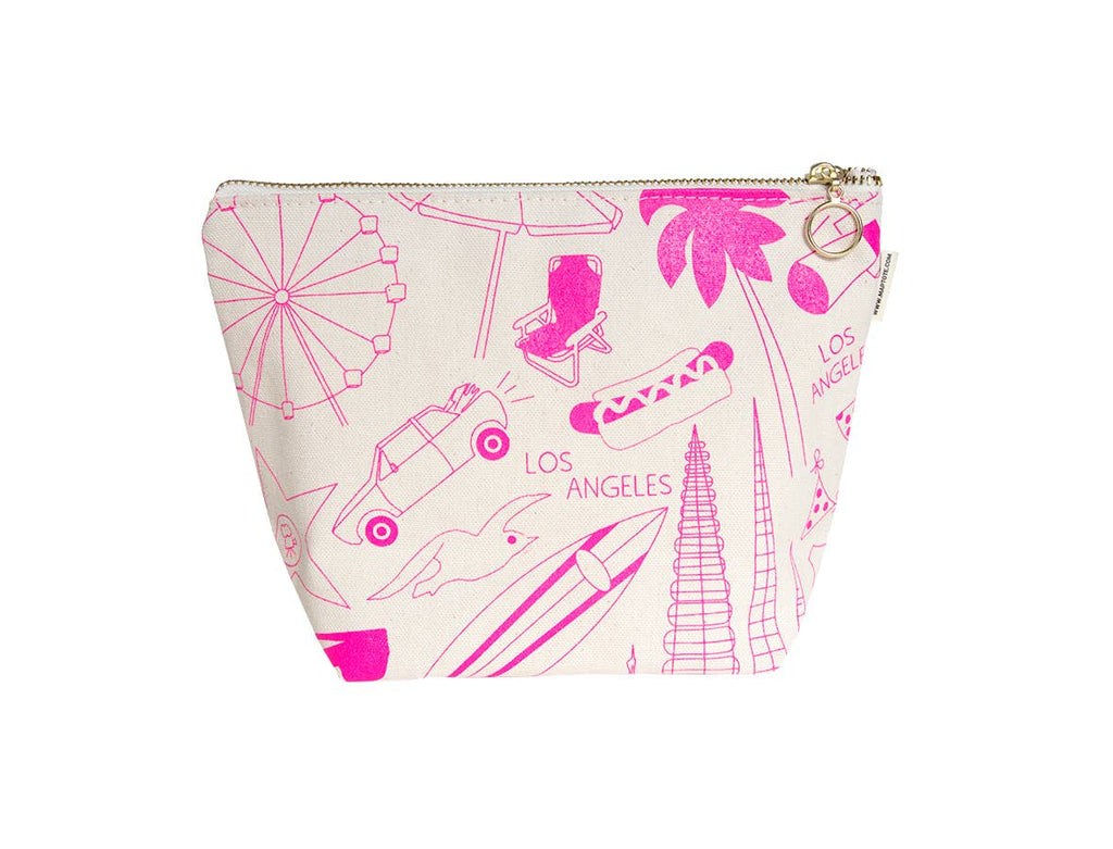 Los Angeles Makeup Pouch: Natural