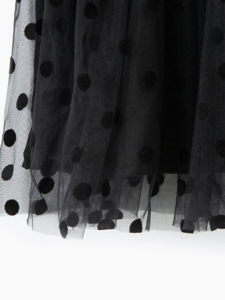 Baby Layered Tutu Dress: Black / 18-24 Months