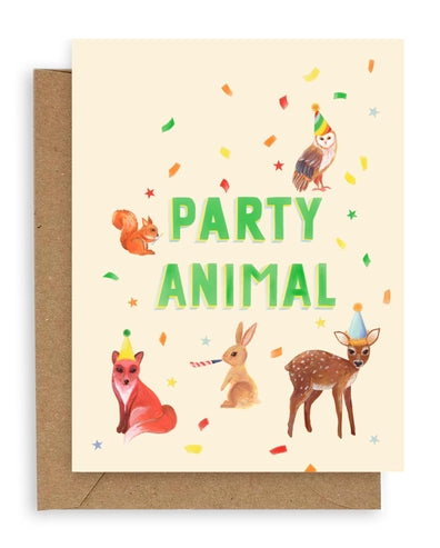 Party Animal Birthday Card