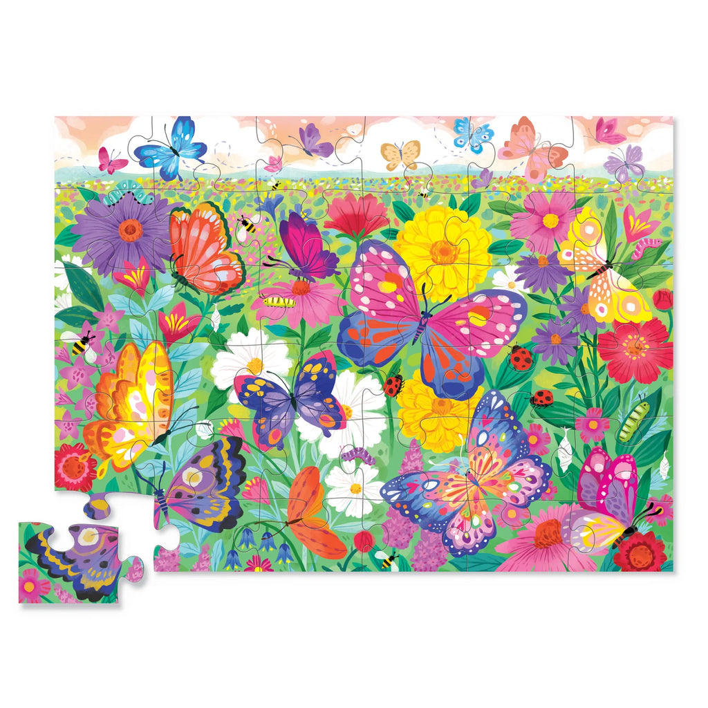 36-Piece Floor Puzzle | Butterfly Garden