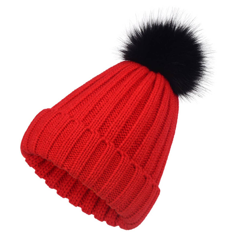 Pom Knit Beanie