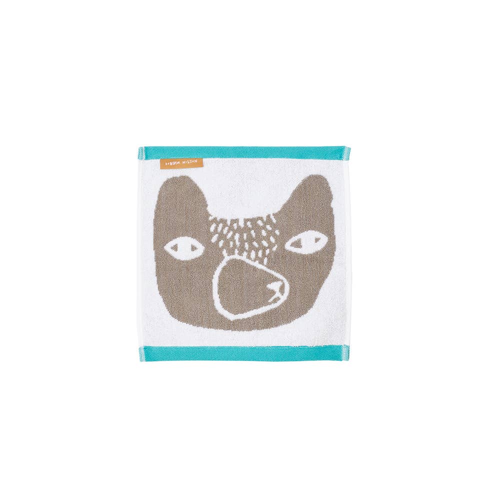 Bear Face Towel ( Wash Cloth)