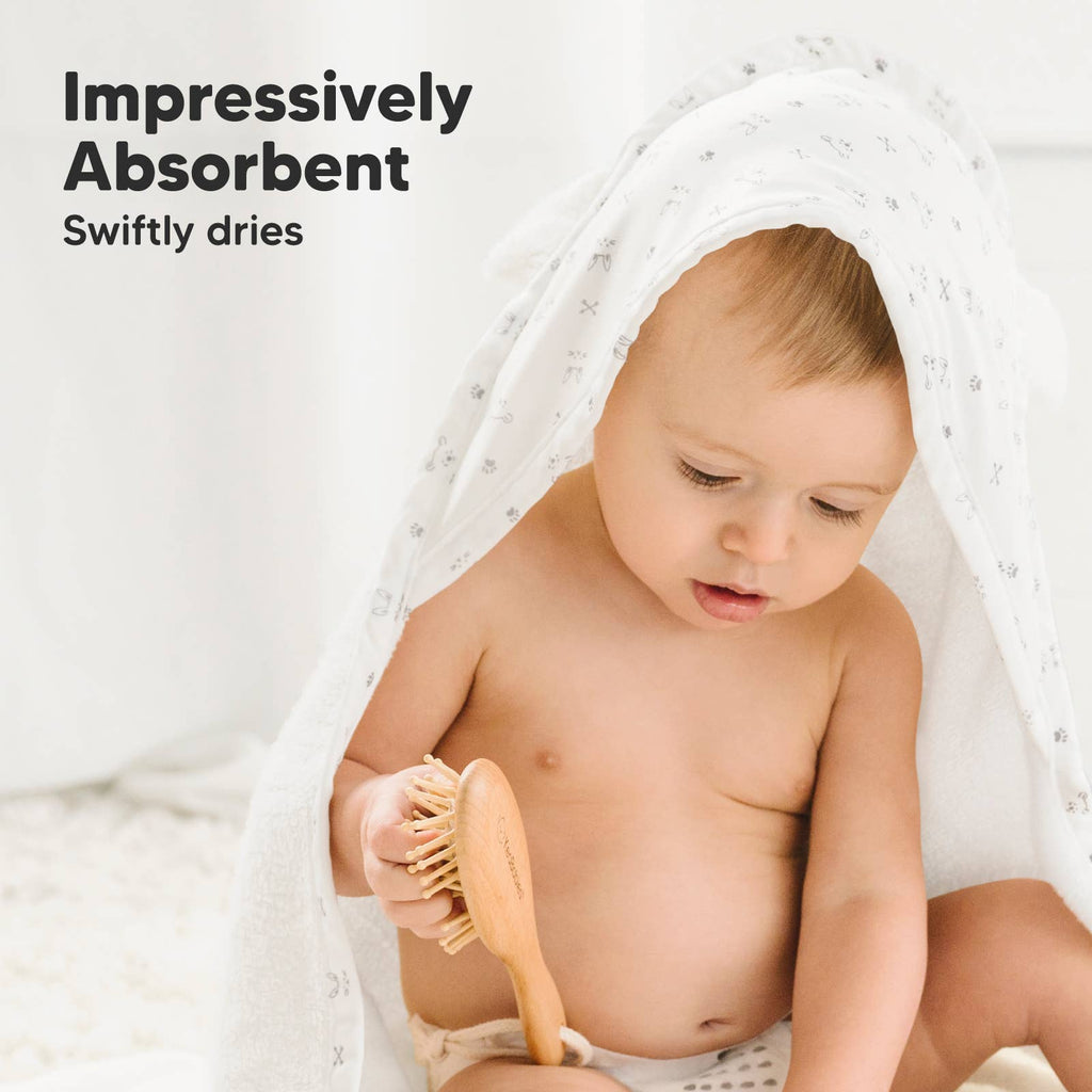 KeaBabies Luxe Baby Hooded Towel: Petite / KeaStory