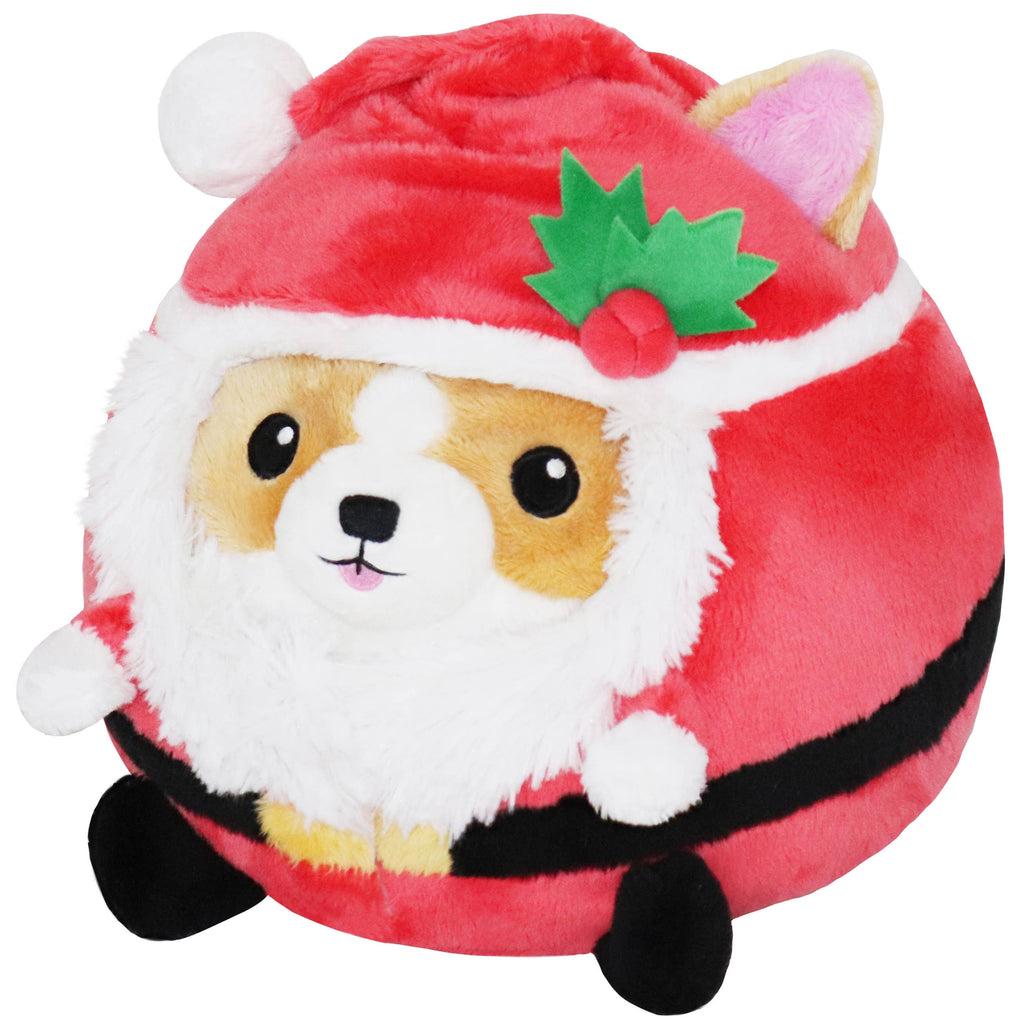 Undercover Corgi in Santa (7")