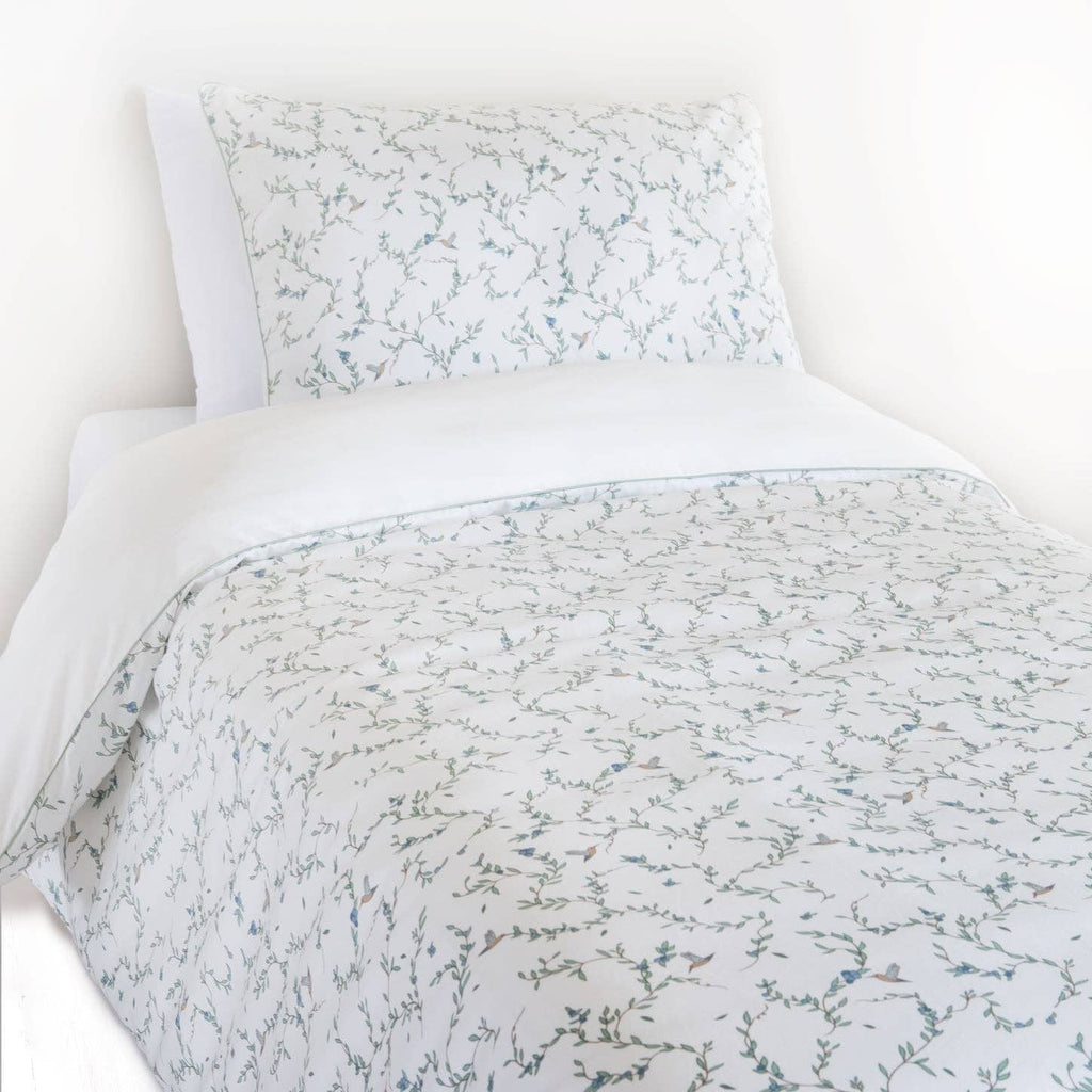 Secret Garden Twin Set - Ivory: Set (Duvet Cover + Pillowcase)