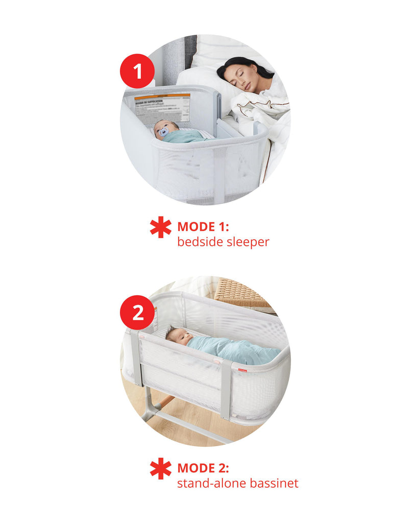 Cozy-Up 2-In-1 Bedside Sleeper & Bassinet