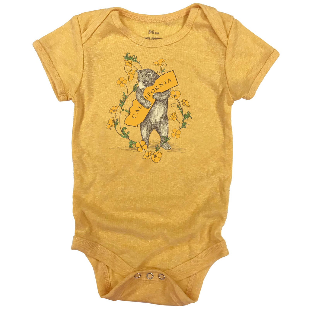 Bear and Poppy Infant Onesie