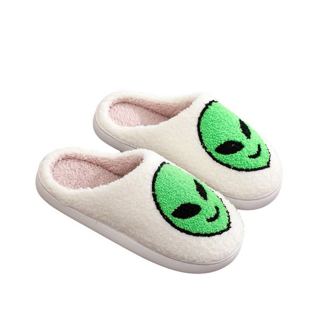 Alien Plush Slippers