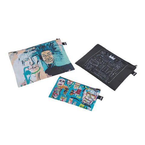 Basquiat Zip Pockets