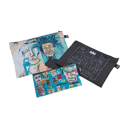 Basquiat Zip Pockets