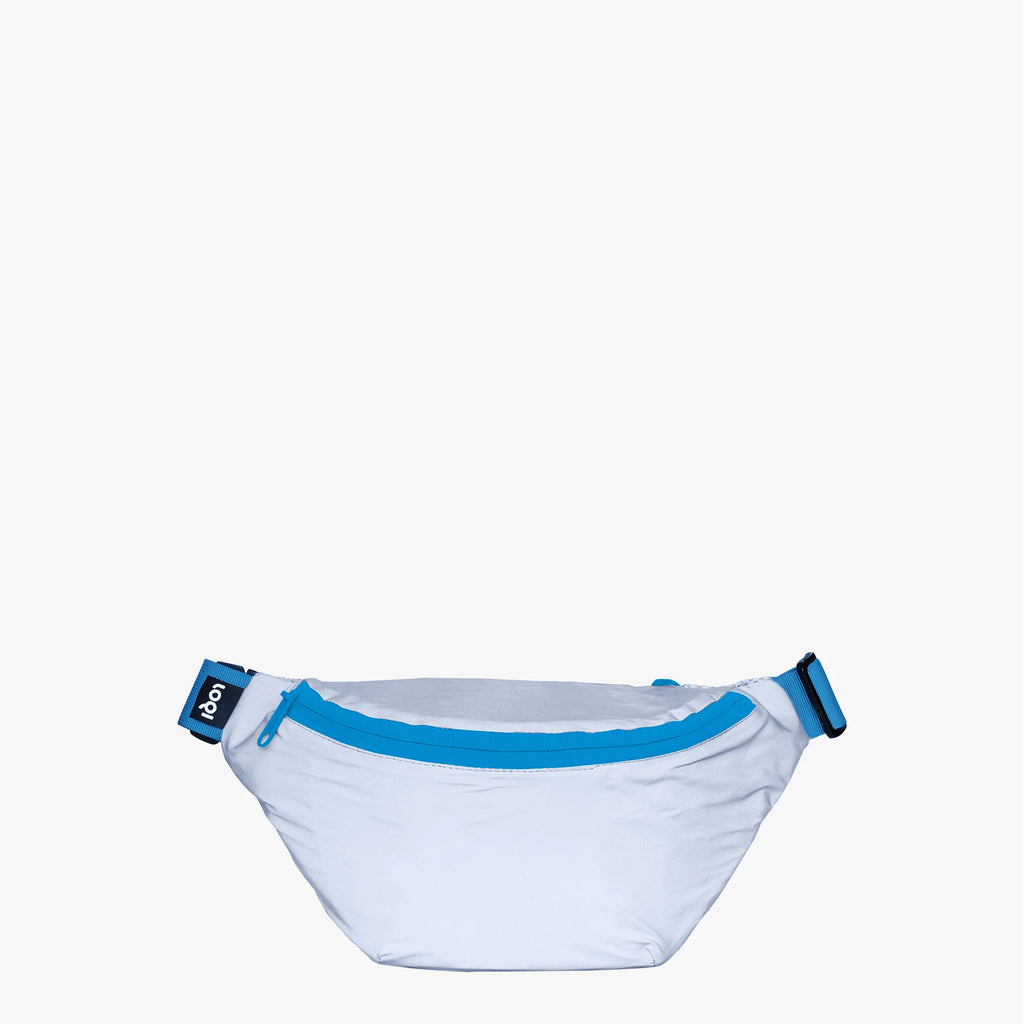 Reflective Neon Blue Bumbag