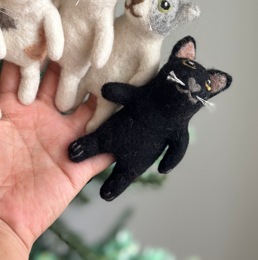 Assorted Kitty Finger Puppets