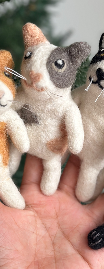 Assorted Kitty Finger Puppets