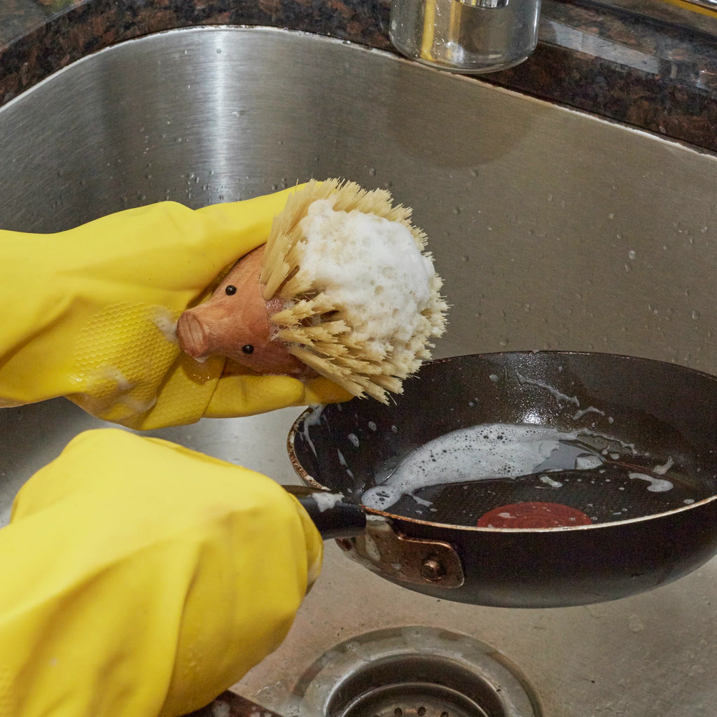 Hedgehog Dish Scrubber