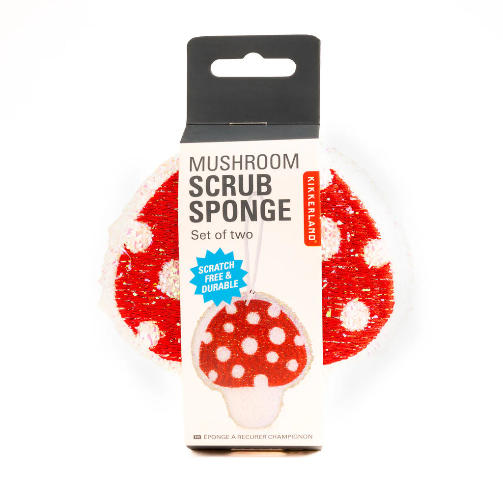 Mushroom Scrub Sponge | 2pk