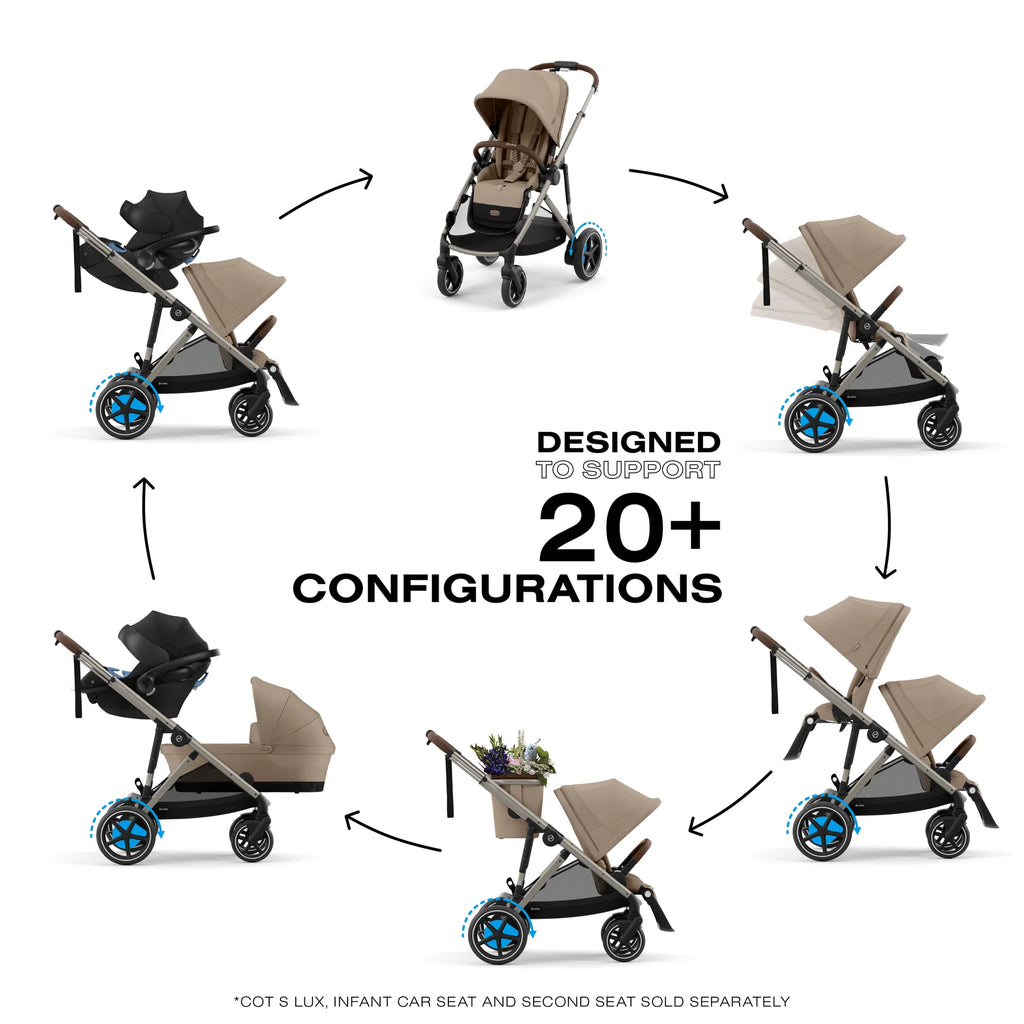 eGazelle S Electronic Assist Stroller