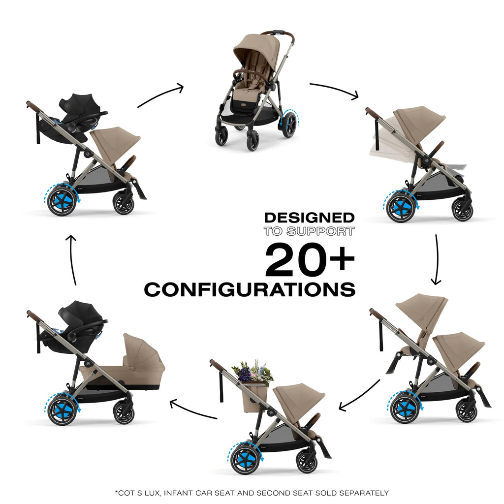 e-Gazelle S Electric Stroller