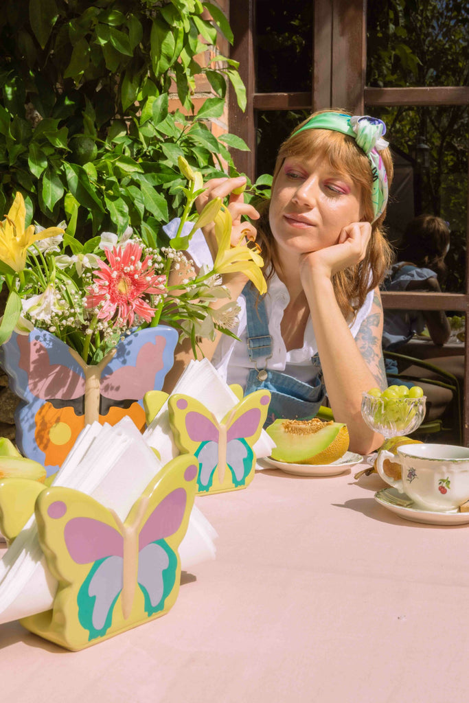 Woodland Butterfly Napkin Holder